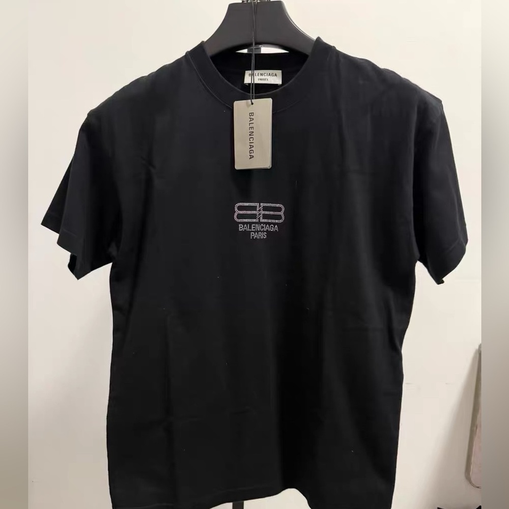 Balenciaga Black Short Sleeve Tee